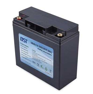 48V5.6Ah uteffekt 2.5KW LiFePO4-batteri
